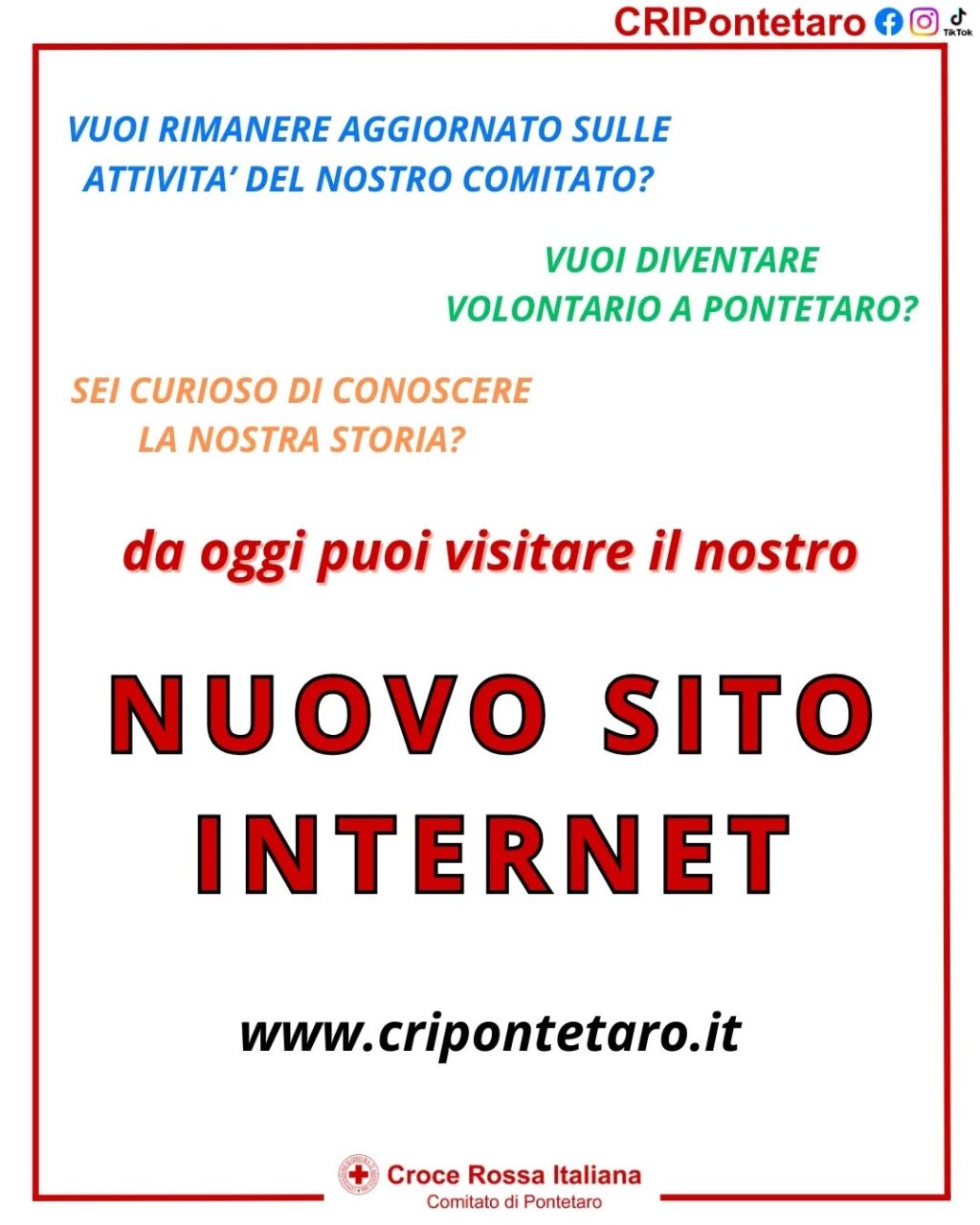 Instagram post from crocerossapontetaro. This post is in position 1.